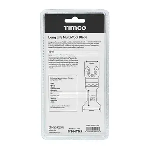 TIMCO Multi-Tool Fine Cut Blades For Wood/Metal Titanium Coated Bi-Metal - 44mm