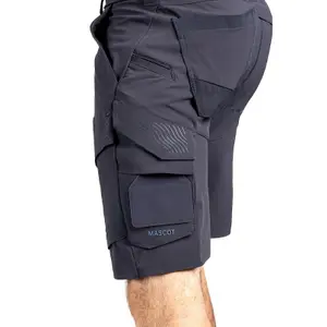 Mascot Customized Stretch Lightweight Shorts - Dark Navy   (32.5) (Leg Length - 11")