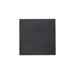 Colours Konkrete Black Matt Porcelain Wall & floor Tile Sample