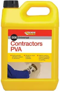 Everbuild 506 Contractors PVA 5 Litre 5Kg CONPVA5