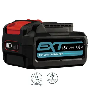 Erbauer EXT 18V 4Ah Li-ion Battery - EBAT18-Li-4