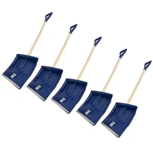 5 Snow Leaf Grass Shovel Scoop Remover Removal Clearer Clearing Short Handle