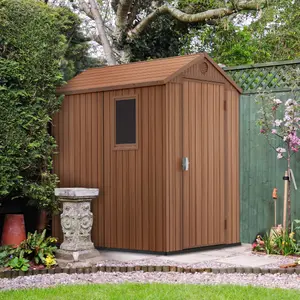 Keter Darwin 6x4 ft Plastic Shed with floor