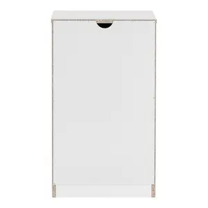 Marquitta 3 Drawer Bedside Table White/Grey