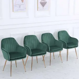 Elianna Upholstered Dining Chair (Set of 2) Emerald green