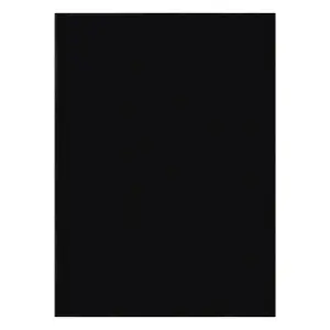 Modern washing carpet LINDO black, anti-slip, shaggy 120x170 cm