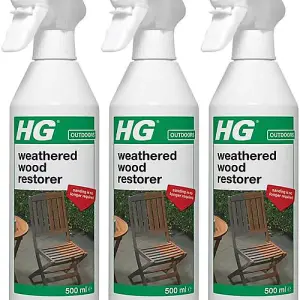 HG Weathered Wood Restorer, 500ml Spray (292050106) (Pack of 3)