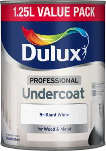 Dulux Professional Undercoat Brilliant White 1.25L