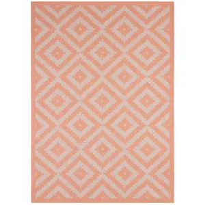 Ecology Collection Outdoor Rugs in Orange  100OR