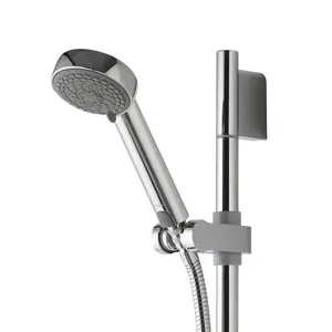 Aqualisa Aquastream Chrome effect Rear fed Thermostatic Mixer Shower