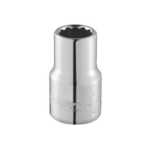 Expert Bi-Hexagon Socket 12 Point Regular 1/4in Drive 1/2in