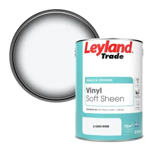 Leyland Trade Vinyl Soft Sheen Walls & Ceilings Emulsion Paint (S 0505-R50B) - 5L