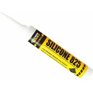 Everbuild Sika 534360 Tecnic Silicone 825 Sealant Dark Anthracite 7016 380ml