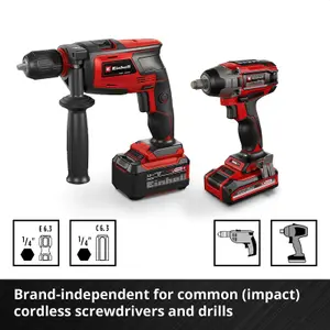 Einhell Universal Impact Drill Bit Set 28 Pieces With S-CASE Box KWB Accessory