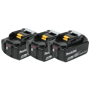 3 X Makita 18V 4.0Ah Li-Ion LXT Battery BL1840 BL1840B 4AH 196399-0 Genuine UK