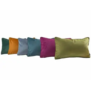 Jamel Rectangular Floor Pillow Cover Lime Green / 30 x 50cm