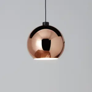 GoodHome Pocyon Copper effect Pendant Light shade (D)28cm