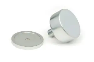 From The Anvil Satin Chrome Kelso Cabinet Knob - 38mm (Plain)