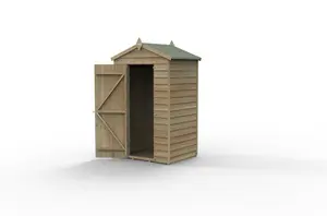 4LIFE Apex Shed 4x3 - Single Door - No Windows