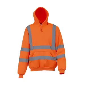 Yoko Mens High Visibility Pull-Over Hoodie (Pack of 2)