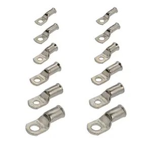 10 x Crimp or Solder Battery Lug Terminals for a 16mm² Cable with 5mm Bolt Hole