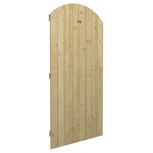 Rowlinson Tongue & Groove Arch Top Wooden Gate