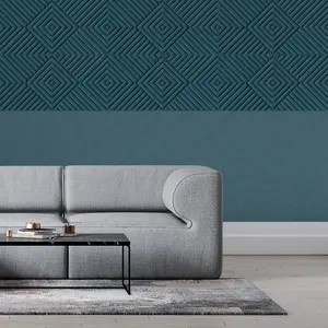 Galerie The New Design Book Blue Geometric Wallpaper