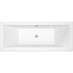 Dezine Cubo 1700 x 700mm Double Ended Bath