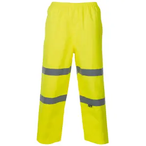 Hi-Vis Breathable Trouser - Yellow-300D- EN471 - 3XLarge CLASS 3