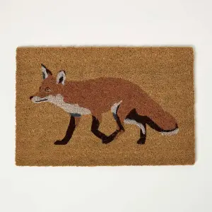 Homescapes Fox Coir Doormat 60 x 40