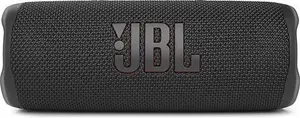 JBL Flip 6 - Portable Bluetooth Speaker, Powerful Sound And Deep Bass, IPX7 Waterproof, 12 Hours Of Playtime, JBL Partyboost For Multiple Speaker Pairing, Speaker For Home, Outdoor And Travel (Black)