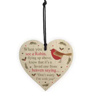 Memorial Plaque For Mum Dad Nan Grandad Wooden Heart Memorial Decoration Gift Keespake