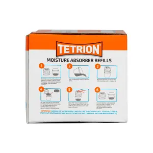 Tetrion Dehumidifier Car Home Moisture Absorber Trap Damp Refil