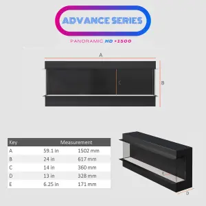 Advance Series 1500 Media Wall Fire