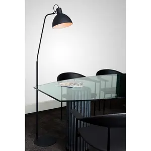 Lucide Shadi Modern Floor Reading Lamp - 1xE27 - Black