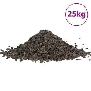 Basalt Gravel 25 kg Black 5-8 mm