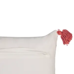 Throw Cushion ANTHEMIS Cotton 30 x 50 cm Oriental Red