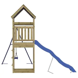 Berkfield Outdoor Playset Impregnated Wood Pine