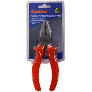 SupaTool Combination Plier Red (20cm)