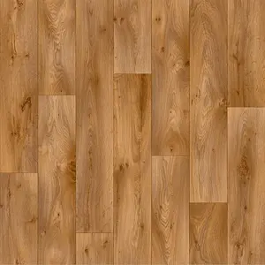 Beige Modern Wood Effect Anti-Slip Vinyl Flooring for Home, Shops, Offices, 4.0mm Thick Vinyl Sheet-6m(19'8") X 4m(13'1")-24m²