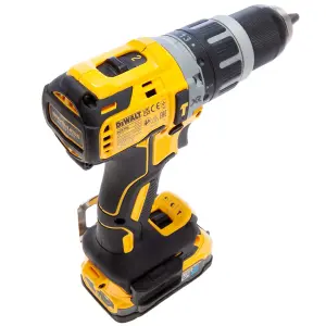 DeWalt DCD796E2T 18V XR Brushless Combi Hammer Drill - 2 x POWERSTACK Batteries