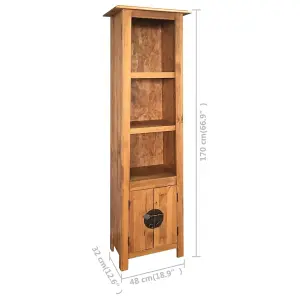 Berkfield Freestanding Bathroom Cabinet Solid Recycled Pinewood