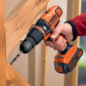 Black+Decker POWERCONNECT 18V Cordless Hammer drill (Bare Tool) - BDCH188N-XJ