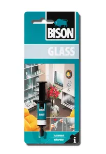 Bison Glass Bond Adhesive Glue 2ml (12 Packs)