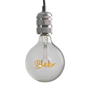 ValueLights Vintage Style 2w LED ES E27 Edison Screw Word Scripted Clear Light Bulb