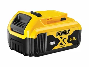 Dewalt DCB184 5.0ah 18v XR Lithium Ion Battery Twin Pack + Tstak Drill Case