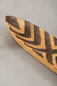 Interiors by Premier Bantu Tribal Wooden Bowl