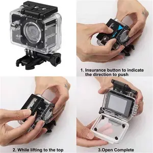 4K Ultra Hd Sport Go Pro 170° Action Camera 20Mp Wifi Waterproof