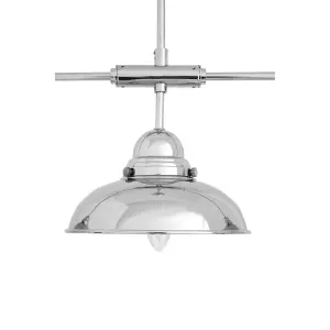 Interiors by Premier Jasper 3 Pendant Chrome Light