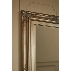 Interiors by Premier Sevan Wood Frame Wall Mirror